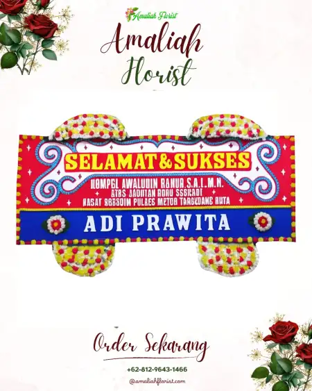 Papan Bunga Ucapan Selamat Lengkong Wetan
